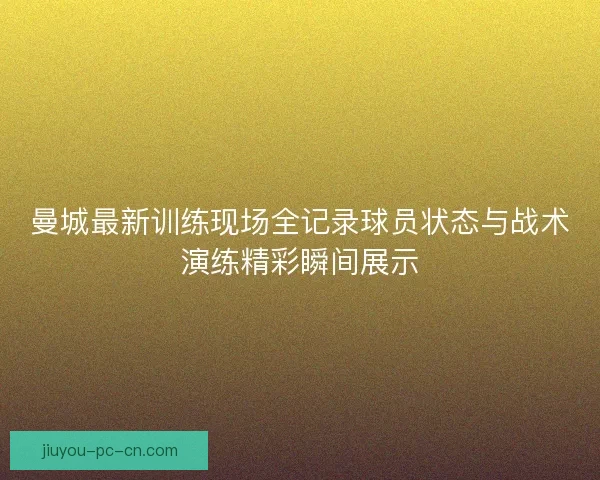 曼城最新训练现场全记录球员状态与战术演练精彩瞬间展示